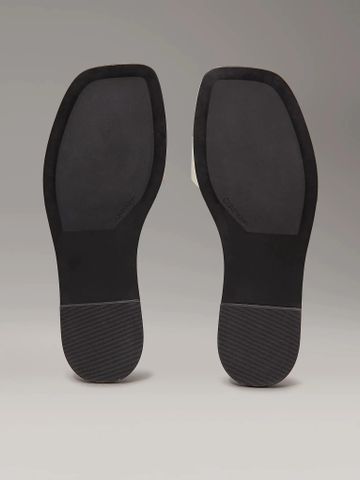 Calvin Klein - Dép quai ngang CK nữ CK Flat Premium Slide