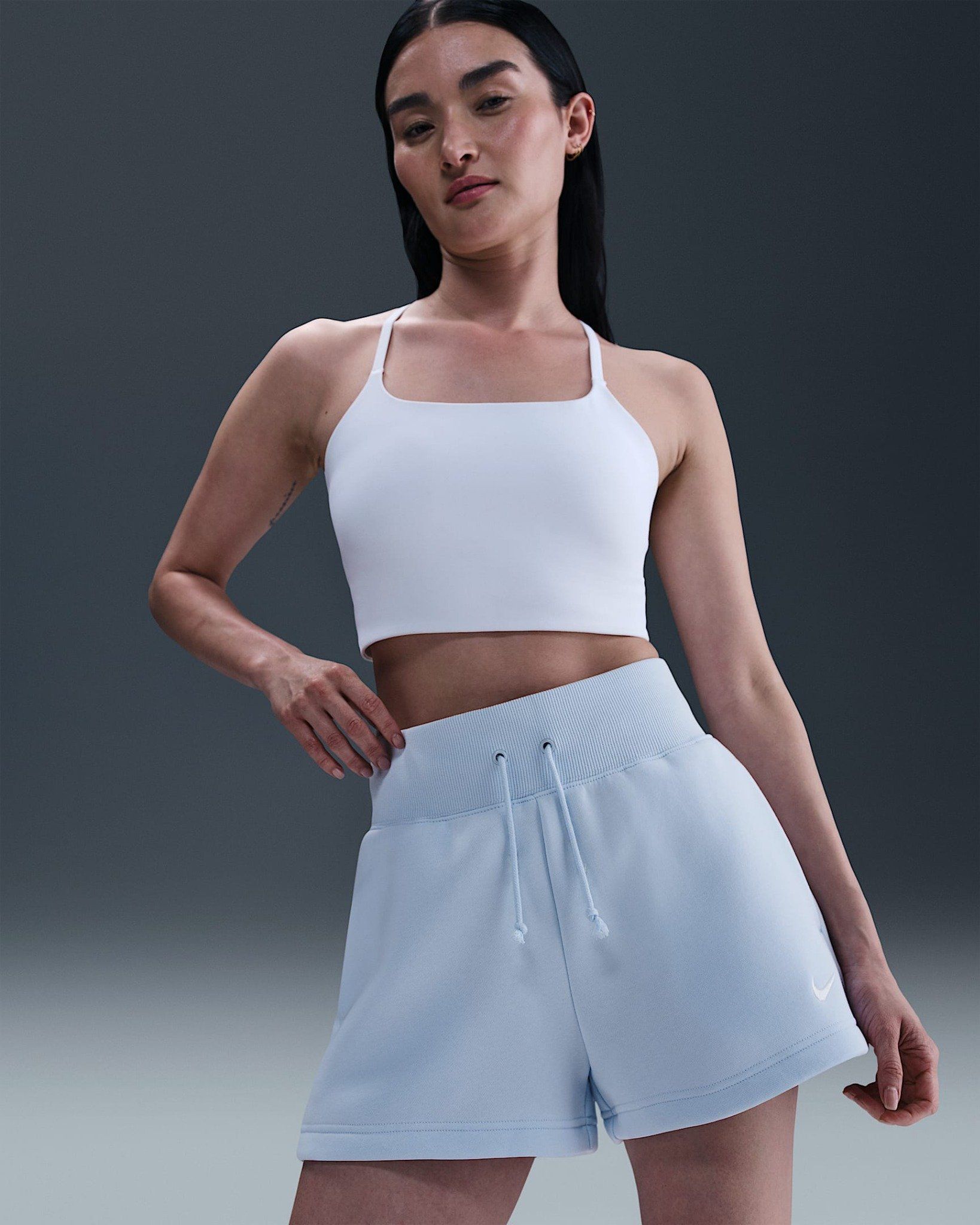 Nike - Quần ngắn thể thao Nữ As W Nsw Phnx Flc Hr Short