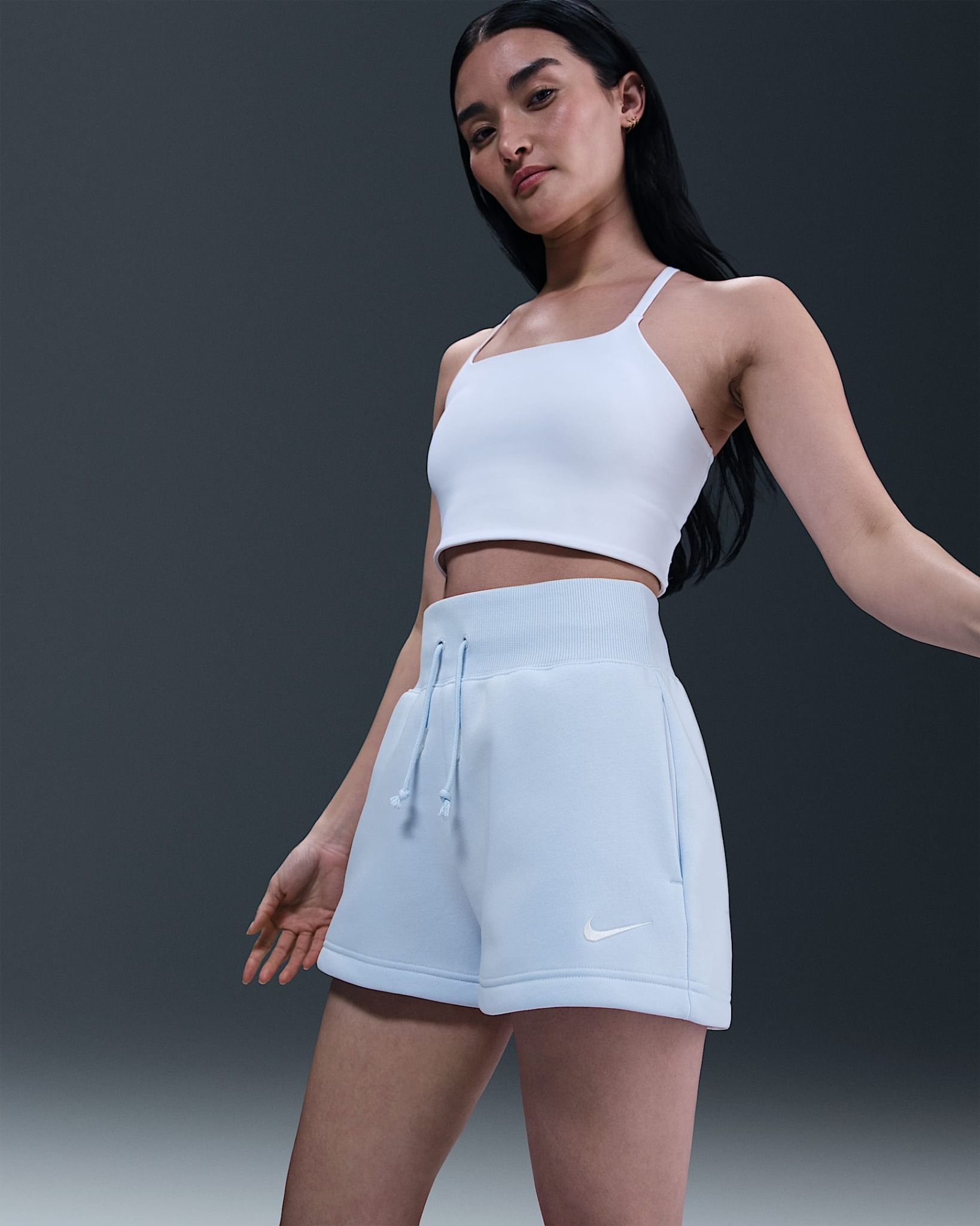 Nike - Quần ngắn thể thao Nữ As W Nsw Phnx Flc Hr Short
