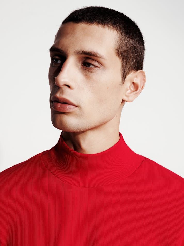 Calvin Klein - Áo len tay dài CK nam Turtleneck Ribbed Tee