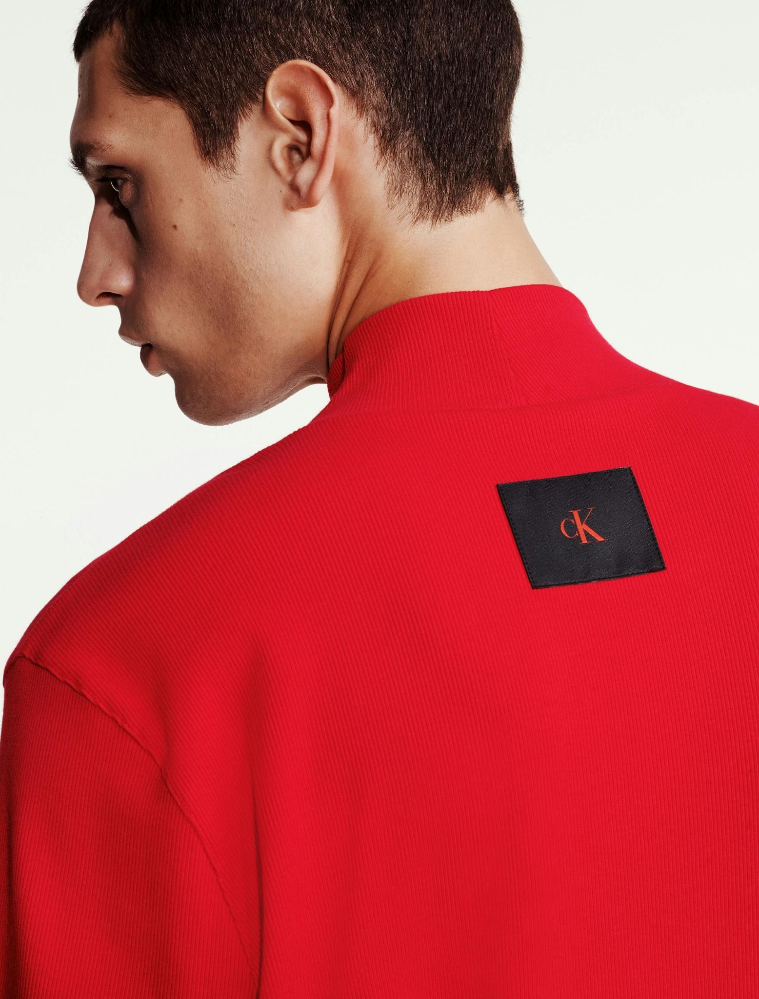 Calvin Klein - Áo len tay dài CK nam Turtleneck Ribbed Tee