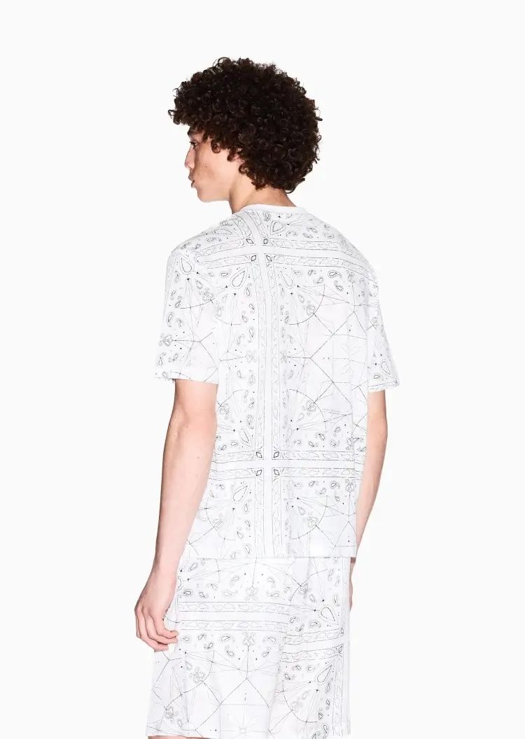 Armani Exchange - Áo phông tay ngắn nam AX Premium Vintage T-Shirt