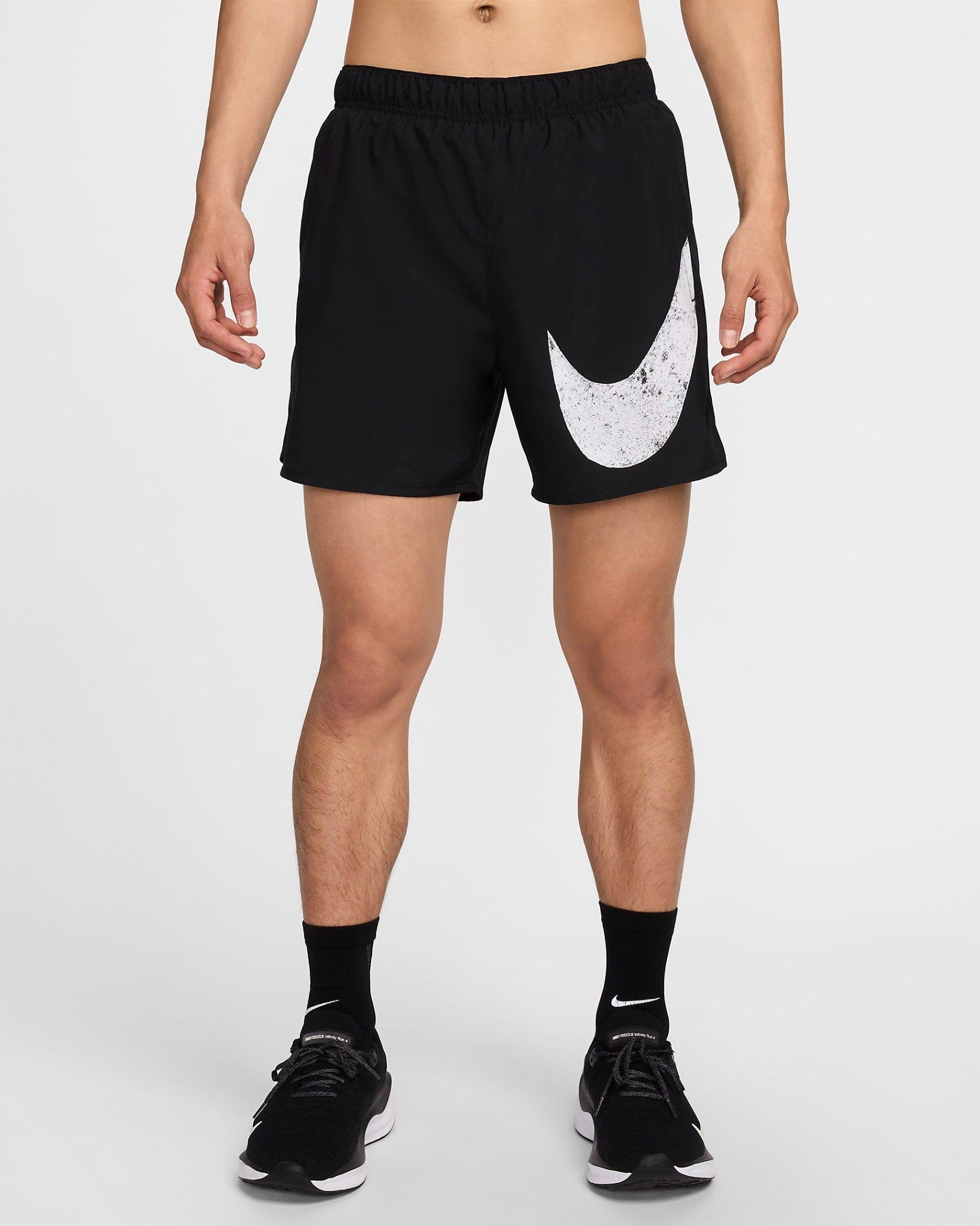 Nike - Quần ngắn thể thao Nam Challenger Swoosh Men's Dri-FIT Running Shorts