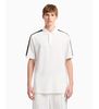 Armani Exchange - Áo polo tay ngắn nam White short sleeve polo Shirt