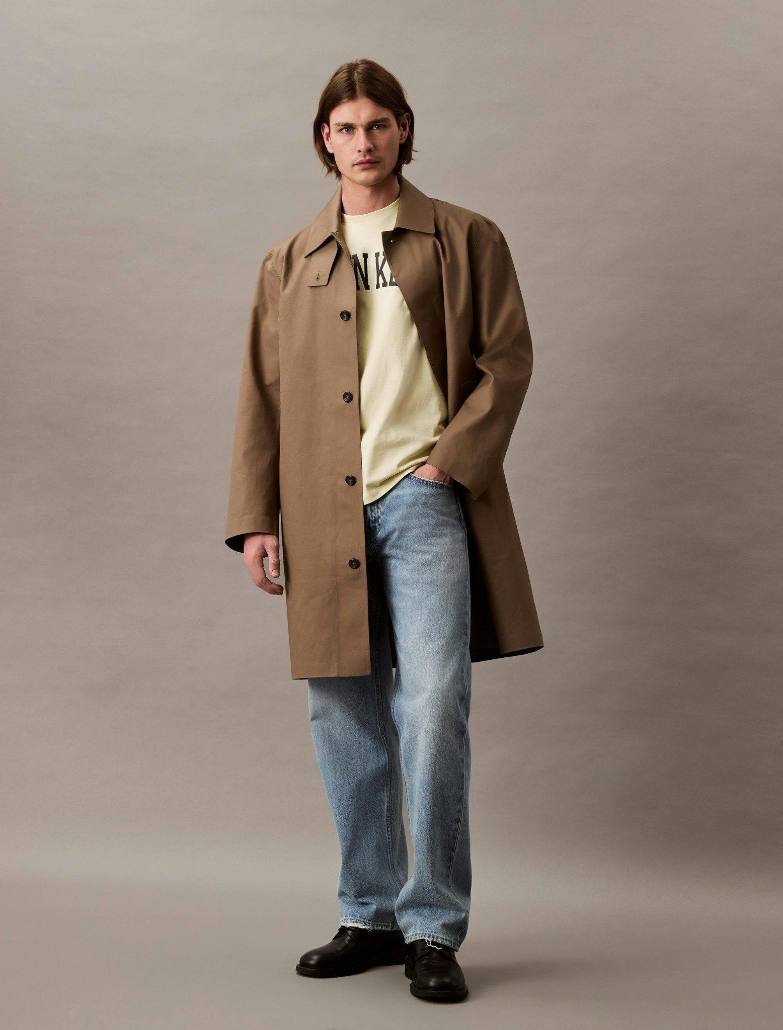 Calvin Klein - Quần jeans ống đứng nam CK 90s Straight Fit Jeans
