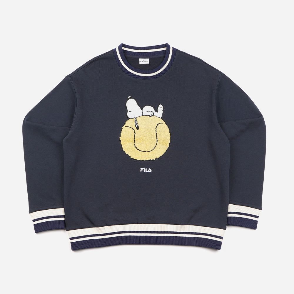 Fila - Áo nỉ tay dài nam nữ X Peanut Loose Fit Graphic Sweatshirt Lifestyle