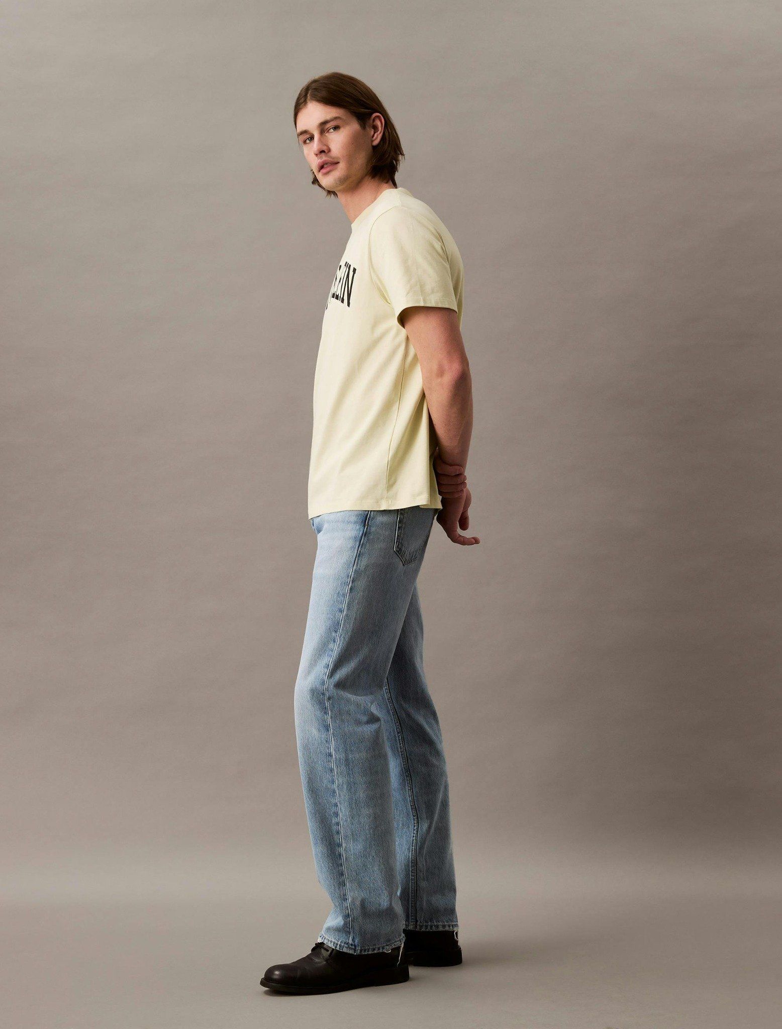 Calvin Klein - Quần jeans ống đứng nam CK 90s Straight Fit Jeans