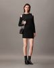 Calvin Klein - Đầm CK nữ Organic Cotton Cut Out Sweater Dress