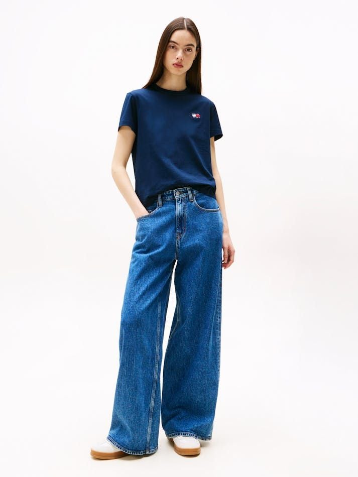 Tommy Hilfiger - Áo tay ngắn nữ Tommy Badge Crew Neck T-Shirt