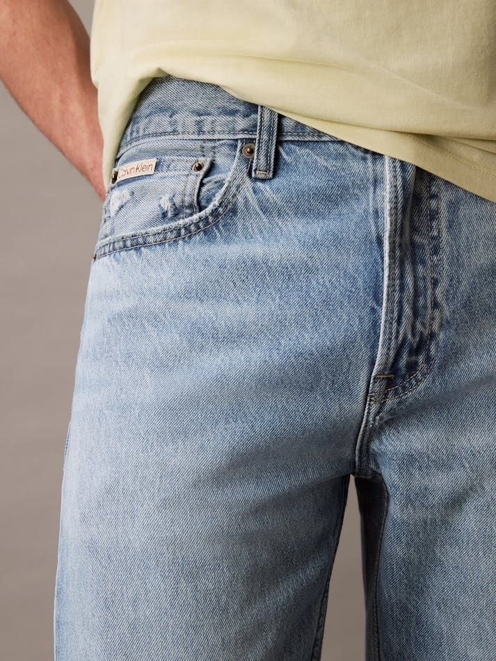 Calvin Klein - Quần jeans ống đứng nam CK 90s Straight Fit Jeans