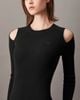 Calvin Klein - Đầm CK nữ Organic Cotton Cut Out Sweater Dress