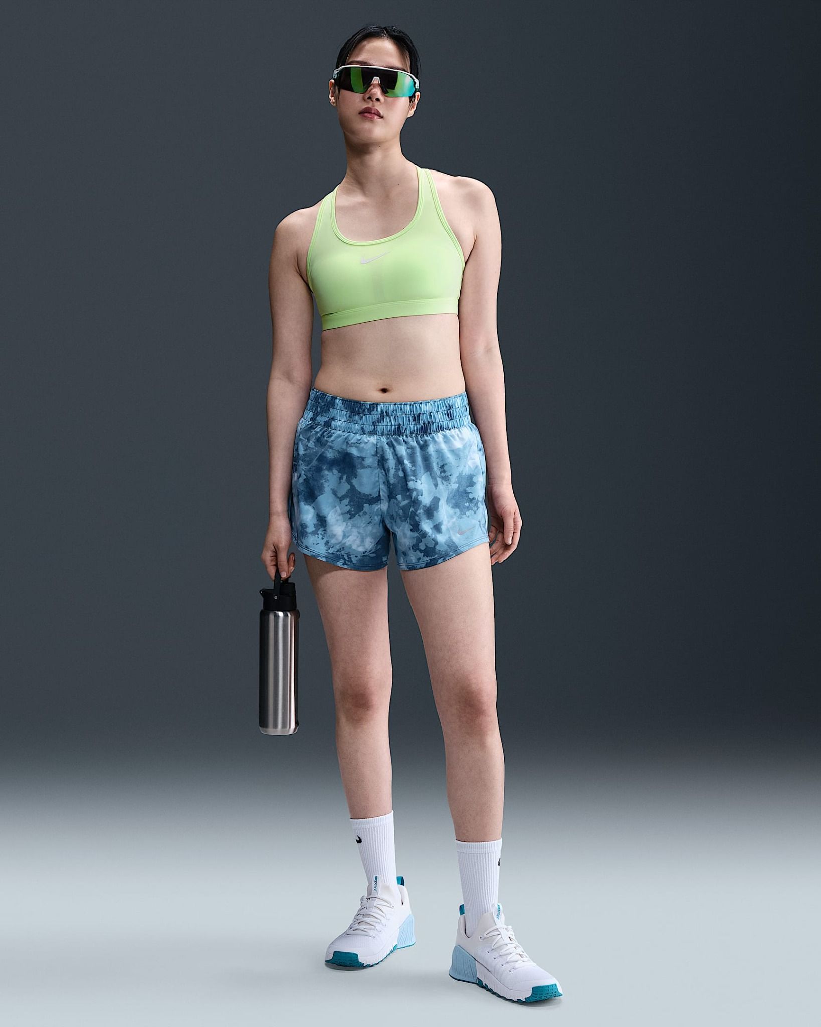 Nike - Áo ngực thể thao Nữ Swoosh Medium-Support Women's Padded Sports Bra