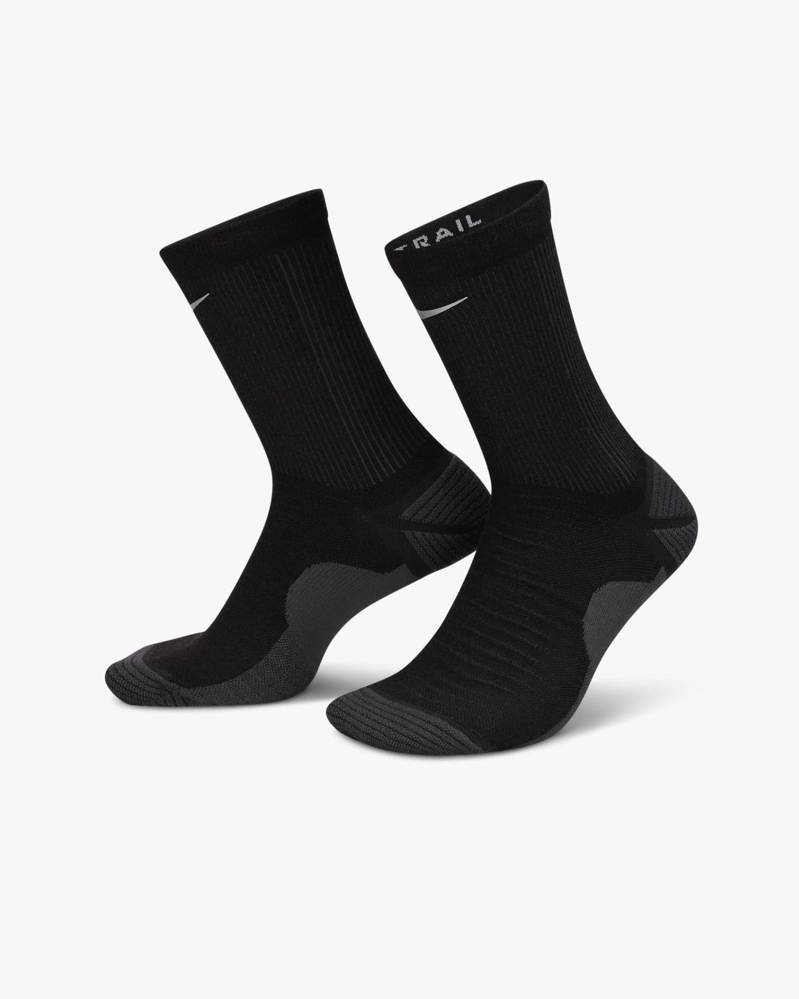 Nike - Vớ thể thao cổ cao Nam Nữ Nike Trail-Running Crew Socks (1 Pair)