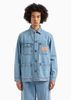 Armani Exchange - Áo khoác jeans nam Ax Blouson Denim Jacket