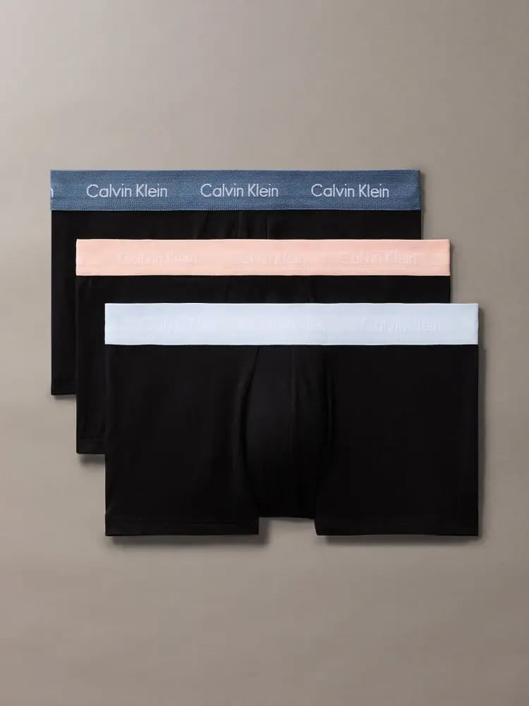 Calvin Klein - Bộ ba quần lót CK nam Low Rise Trunk 3Pk