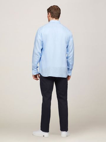 Tommy Hilfiger - Áo sơ mi tay dài nam Premium Linen Shirt