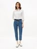 Tommy Hilfiger - Áo sơ mi tay dài nữ Essential Linen Relaxed Shirt