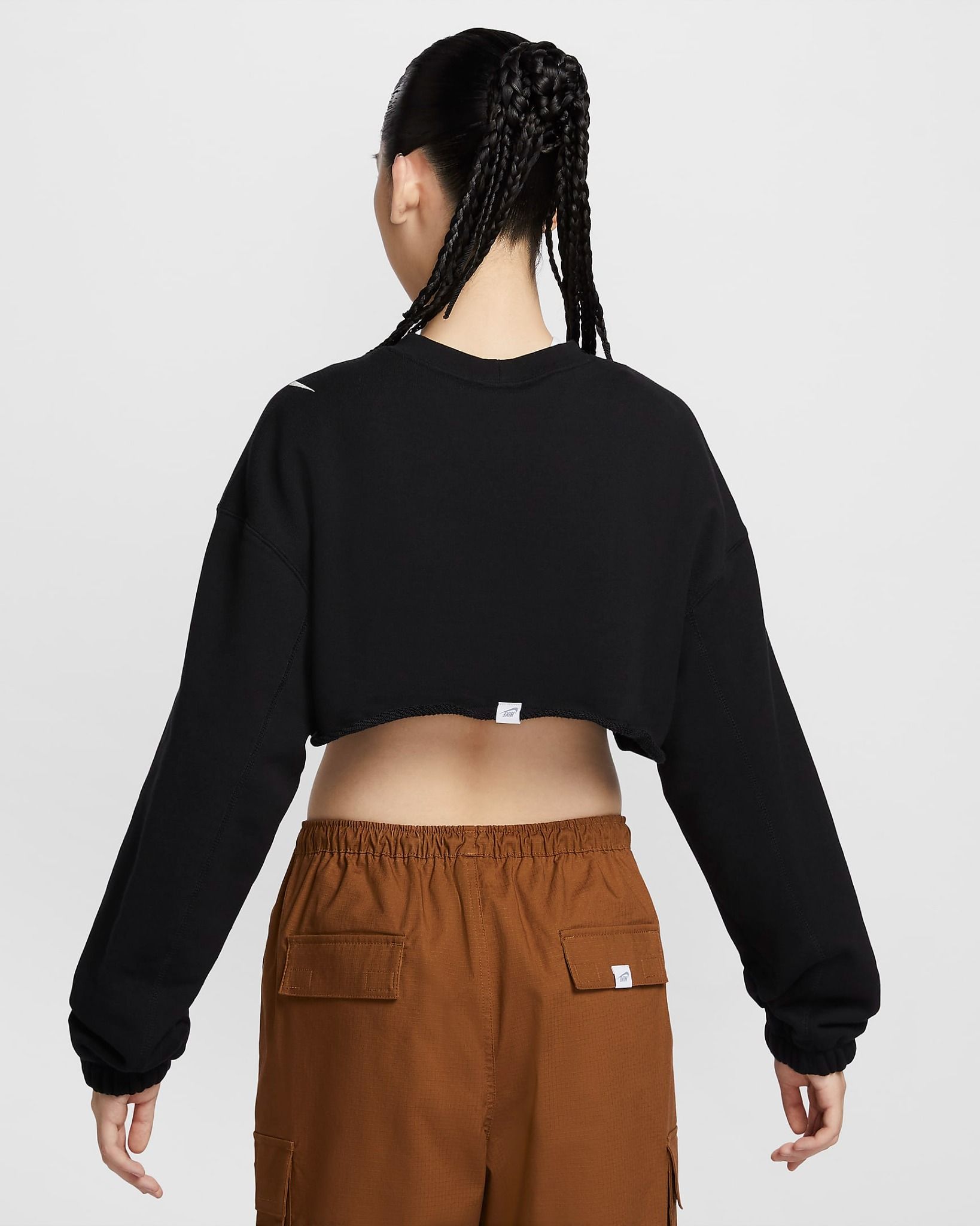 Nike - Áo tay dài thể thao Nữ Sportswear Women's Oversized French Terry Shrug