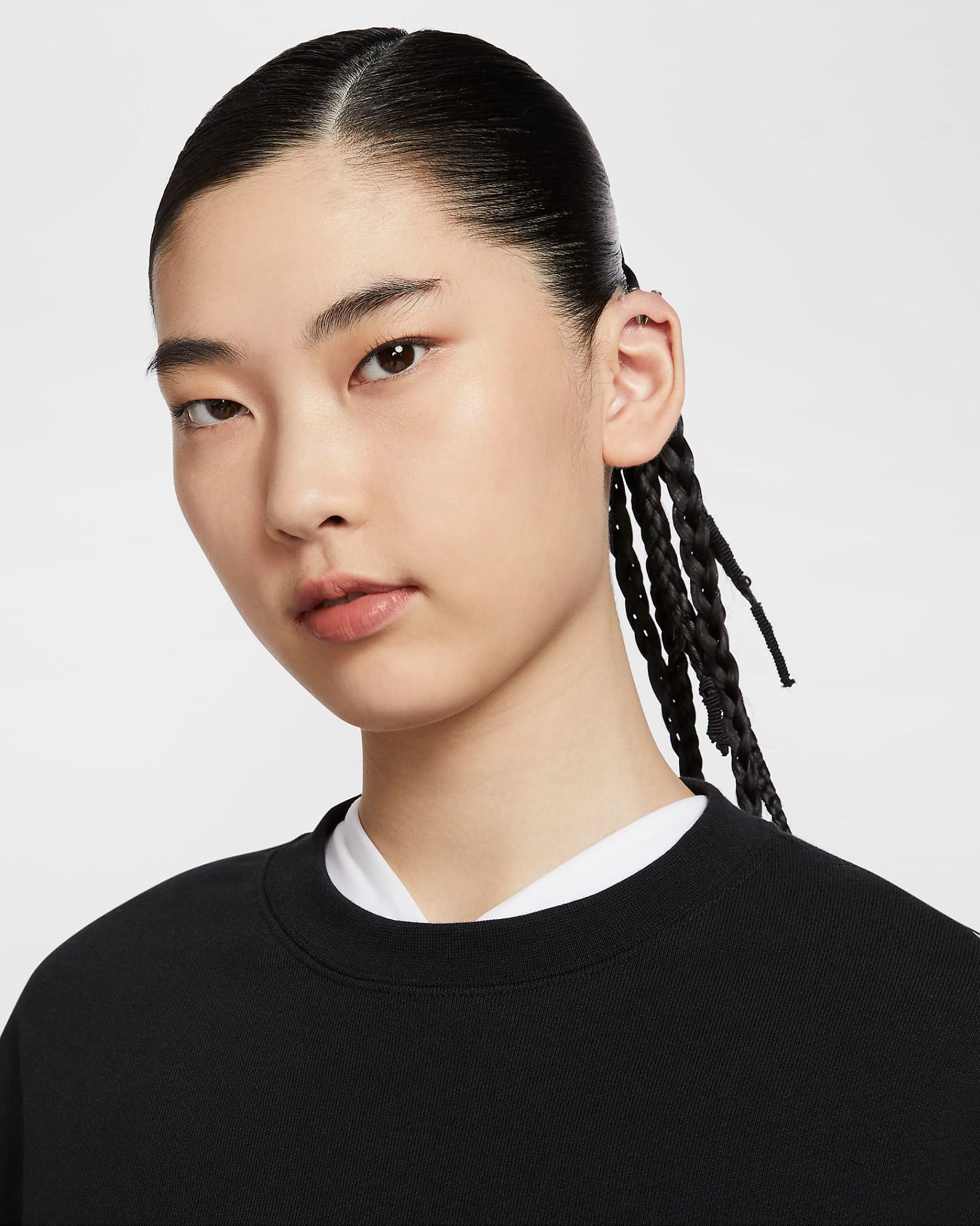 Nike - Áo tay dài thể thao Nữ Sportswear Women's Oversized French Terry Shrug