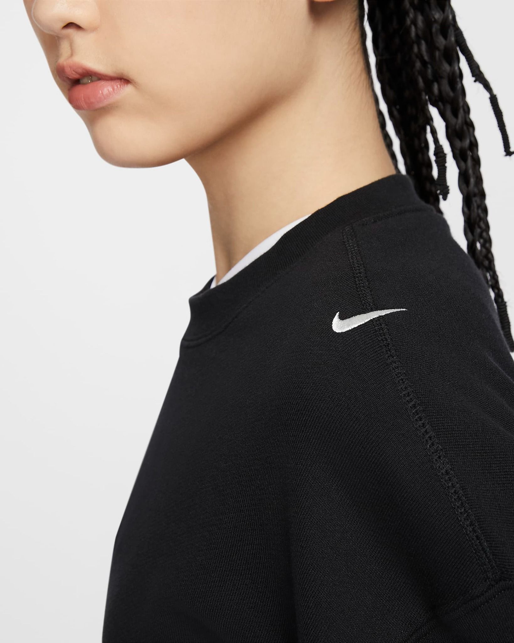Nike - Áo tay dài thể thao Nữ Sportswear Women's Oversized French Terry Shrug