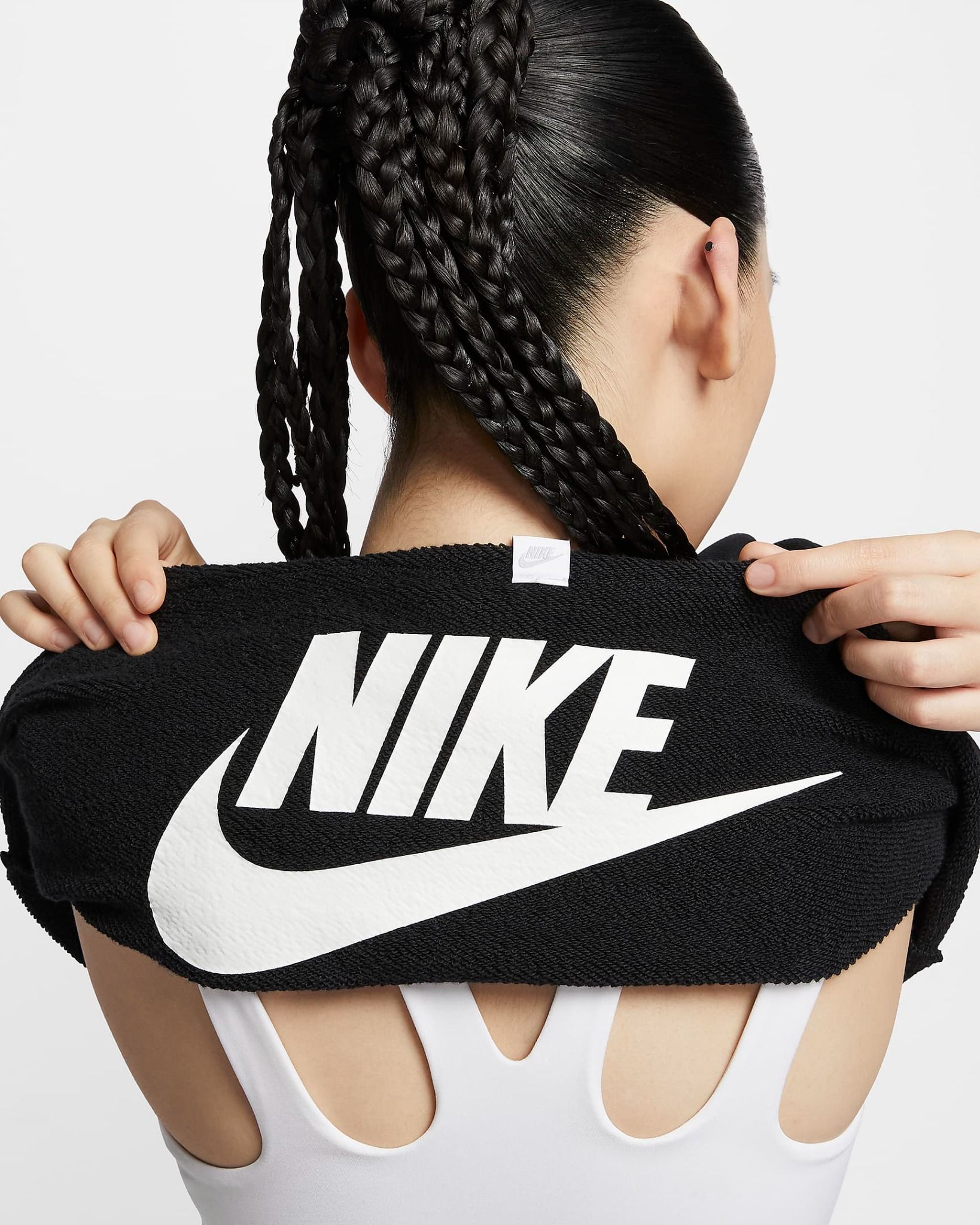 Nike - Áo tay dài thể thao Nữ Sportswear Women's Oversized French Terry Shrug