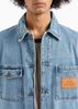 Armani Exchange - Áo khoác jeans nam Ax Blouson Denim Jacket