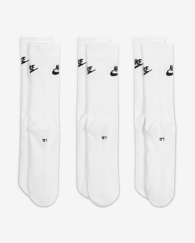 Nike - Vớ Thể Thao Nam Nữ Everyday Essential Crew Socks (3 Pairs)