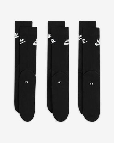 Nike - Vớ Thể Thao Nam Nữ Everyday Essential Crew Socks (3 Pairs)