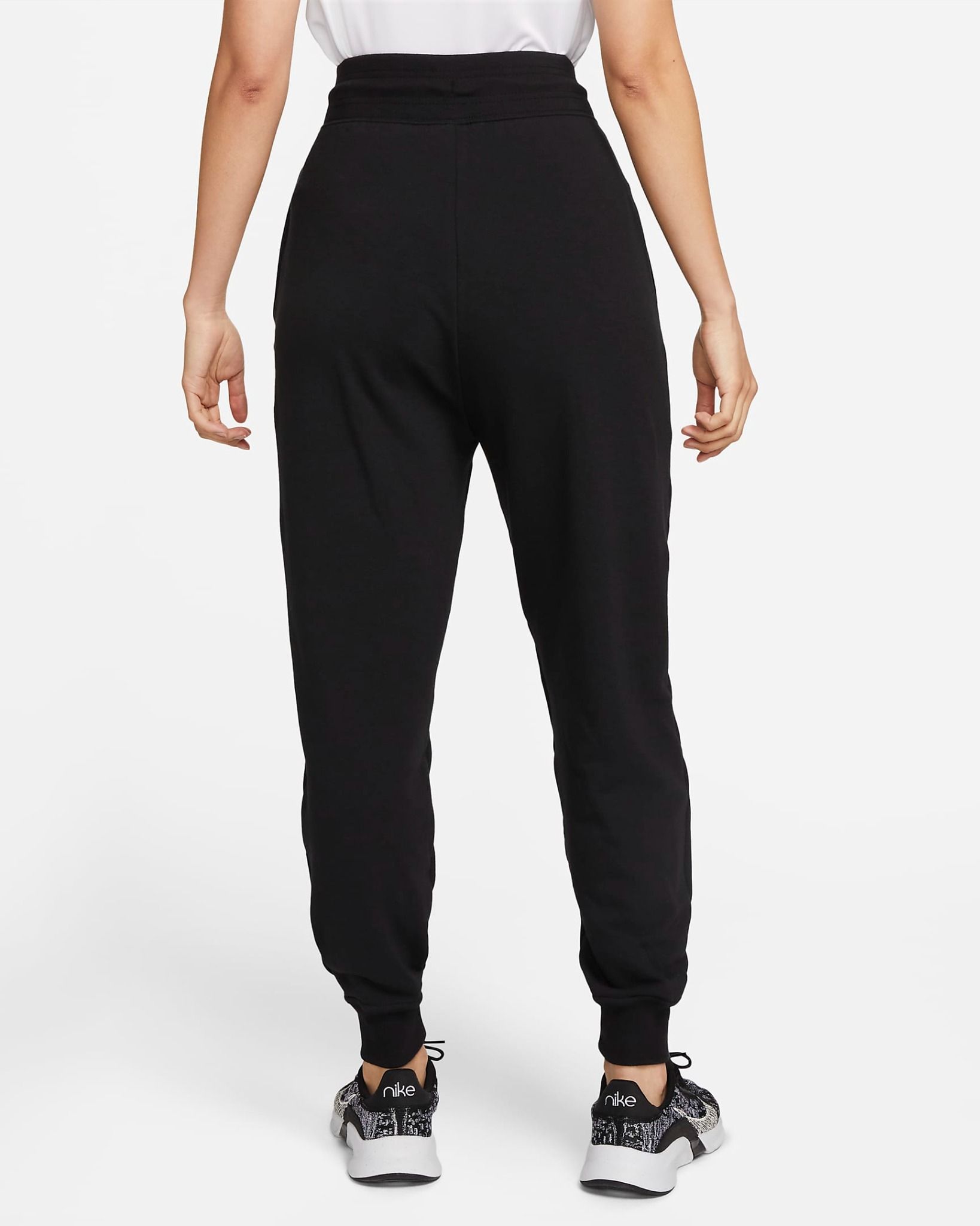 Nike - Quần Dài Thể Thao Nữ Dri-Fit One Women'S High-Waisted 7/8 French Terry Joggers