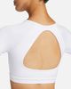 Nike - Áo ngực nữ hỗ trợ cường độ vừa Indy Crop Top Women's Medium-Support Padded Sports Bra