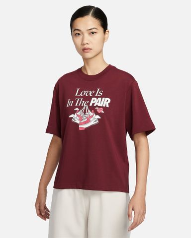 Nike - Áo tay ngắn thể thao Nữ Nike Sportswear Women's Boxy T-Shirt