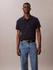 Calvin Klein - Áo polo tay ngắn nam CK Fine Knit Lyocell Blend Polo Shirt