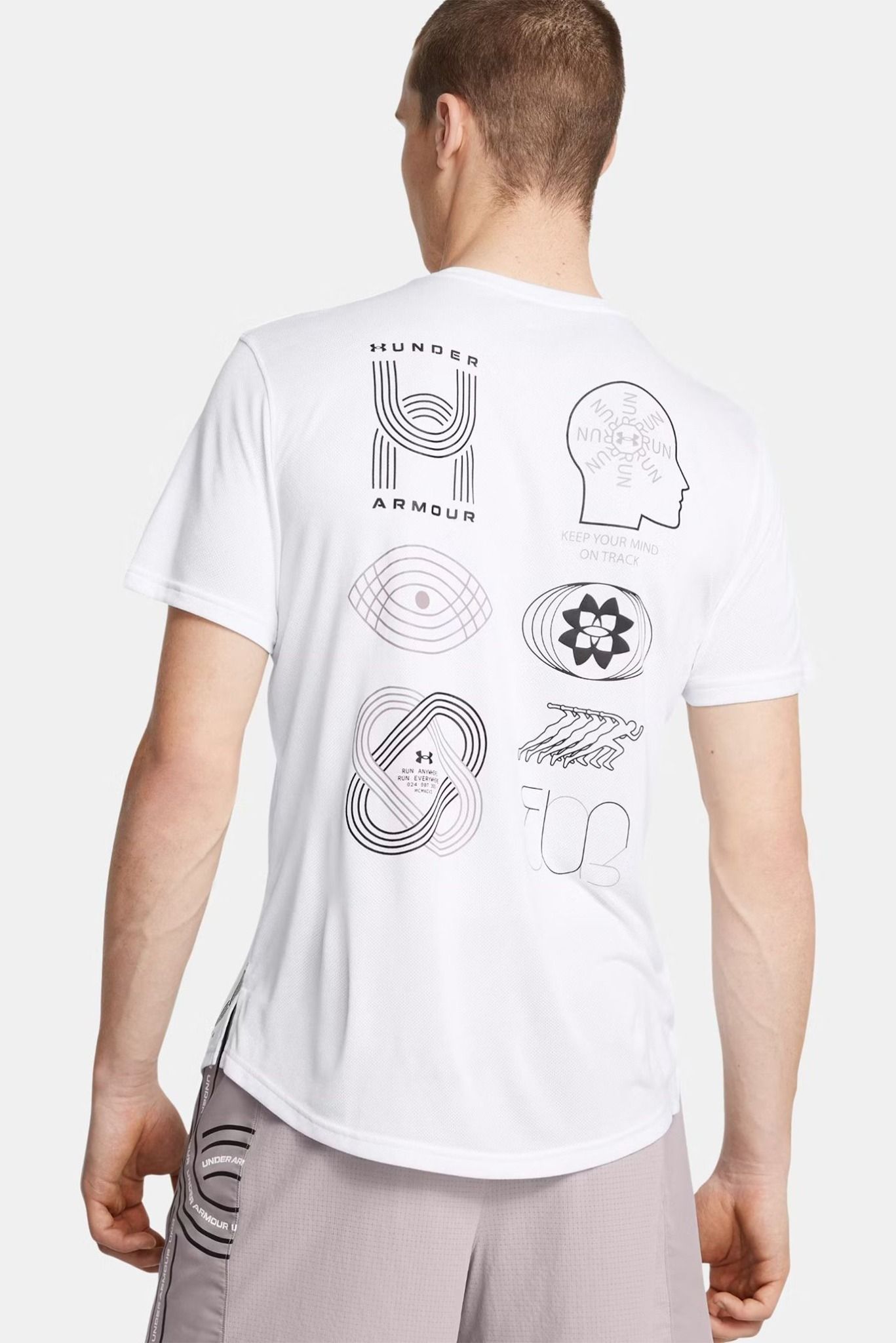 Under Armour - Áo thun nam Run Anywhere Running Tee