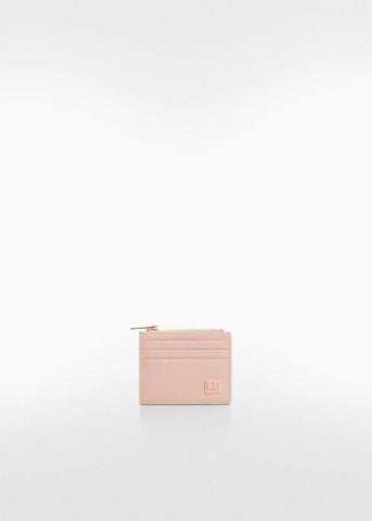 Mango - Bao danh thiếp nữ Saffiano-effect cardholder