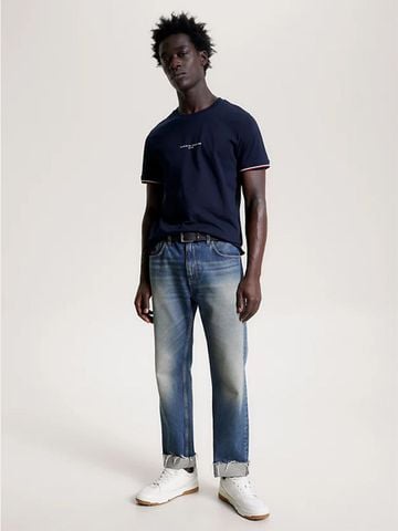 Tommy Hilfiger - Áo phông tay ngắn nam Slim-Fit Logo Tipped Tee - 4