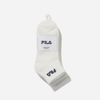 Fila - Bộ ba đôi Vớ tất nam nữ Basic 3 Bundle Ankle Lifestyle Socks