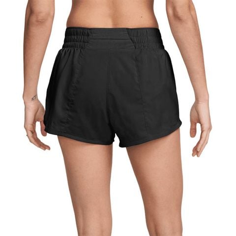 Nike - Quần ngắn thể thao Nữ One Women's Dri-FIT Mid-Rise Brief-Lined Graphic Shorts
