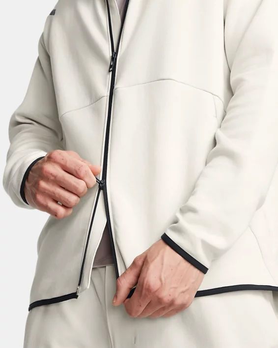 Under Armour - Áo khoác nam Unstoppable Fleece Full-Zip Lifestyle Jacket