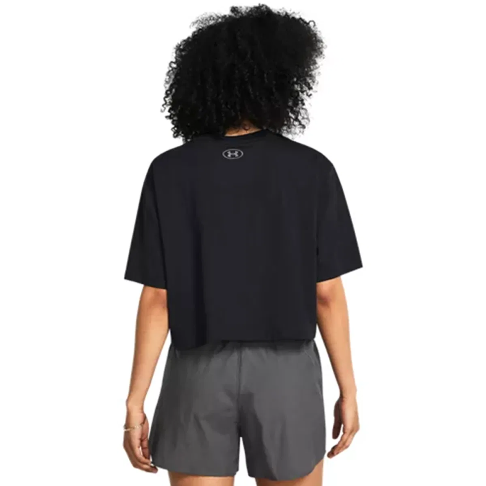 Under Armour - Áo thun tay ngắn nữ Boxy Crop Branded Lifestyle