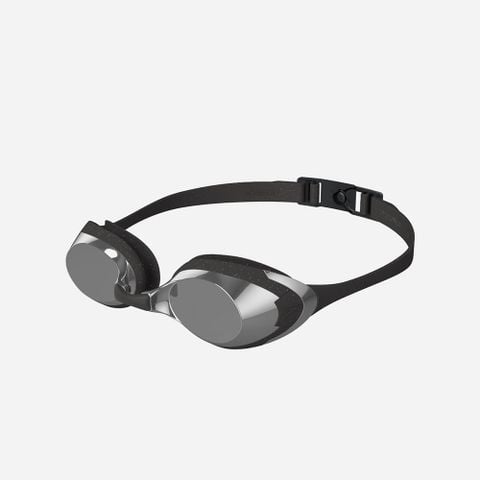 Speedo - Kính bơi nam nữ Cyclone 3 Goggle Black Silver Swimming