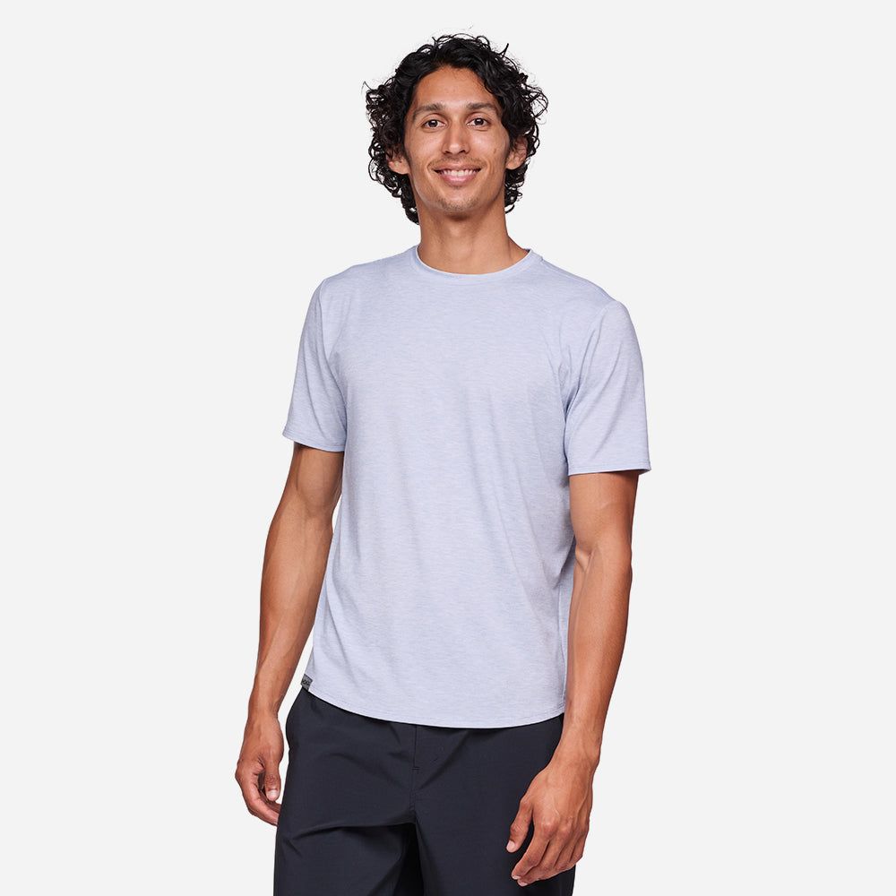 Hoka - Áo thun tay ngắn nam Essential Mix Lifestyle Tee