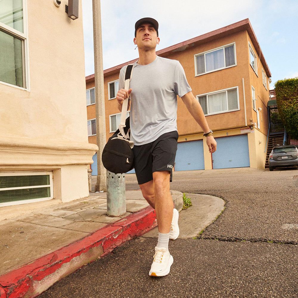 Hoka - Áo thun tay ngắn nam Essential Mix Lifestyle Tee