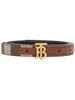 Burberry - Thắt lưng nữ reversible Exaggerated Check belt