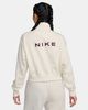 Nike - Áo tay dài thể thao Nữ Women's Oversized 1/2-Zip Crop Fleece Sweatshirt