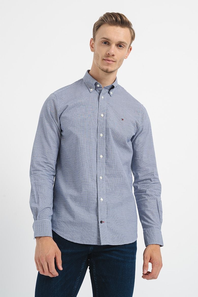 Tommy Hilfiger - Áo sơ mi tay dài nam Classic Oxford Gingham Shirt