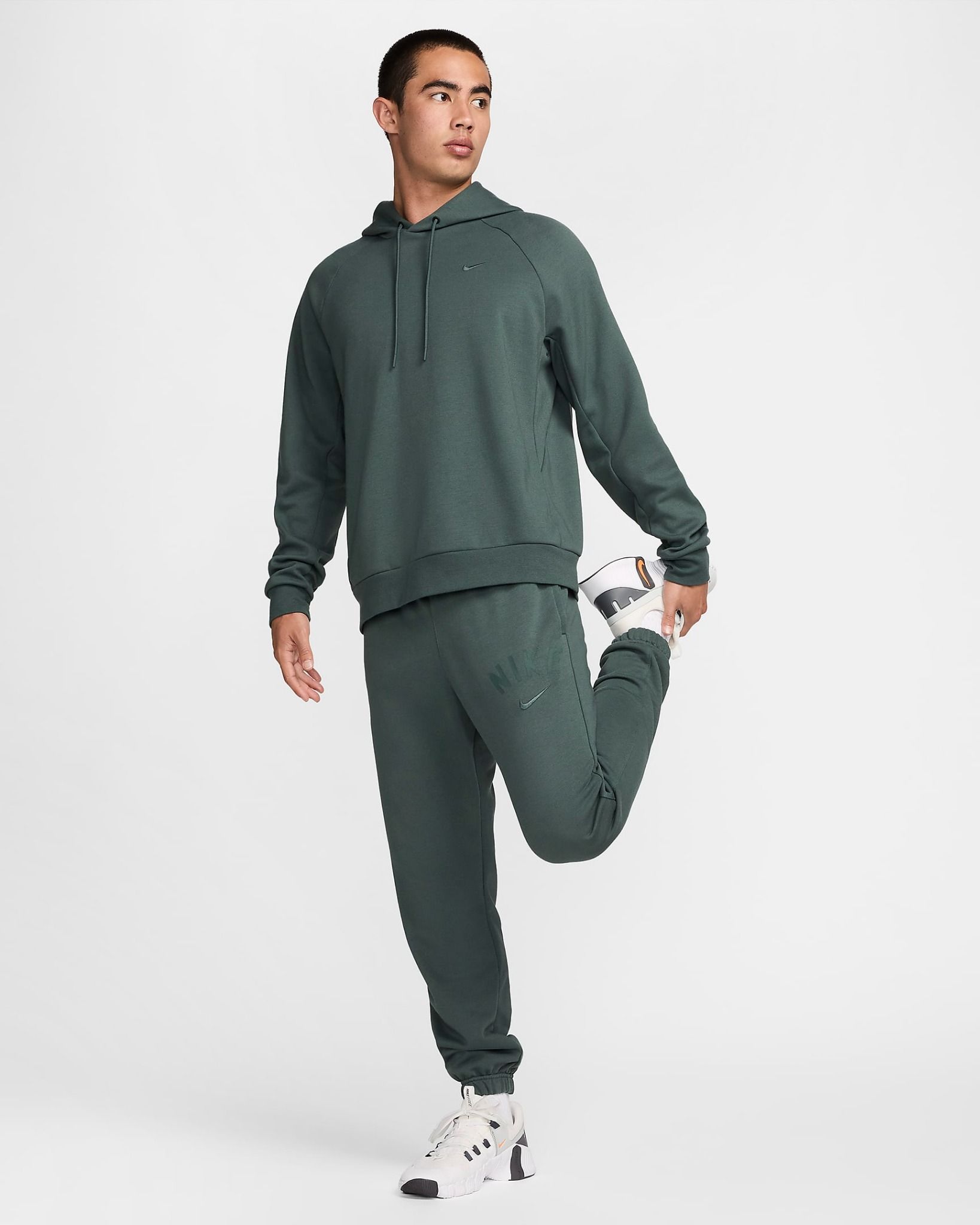 Nike - Quần dài tập luyện thể thao Nam Swoosh Men's Dri-FIT Fleece Fitness Joggers