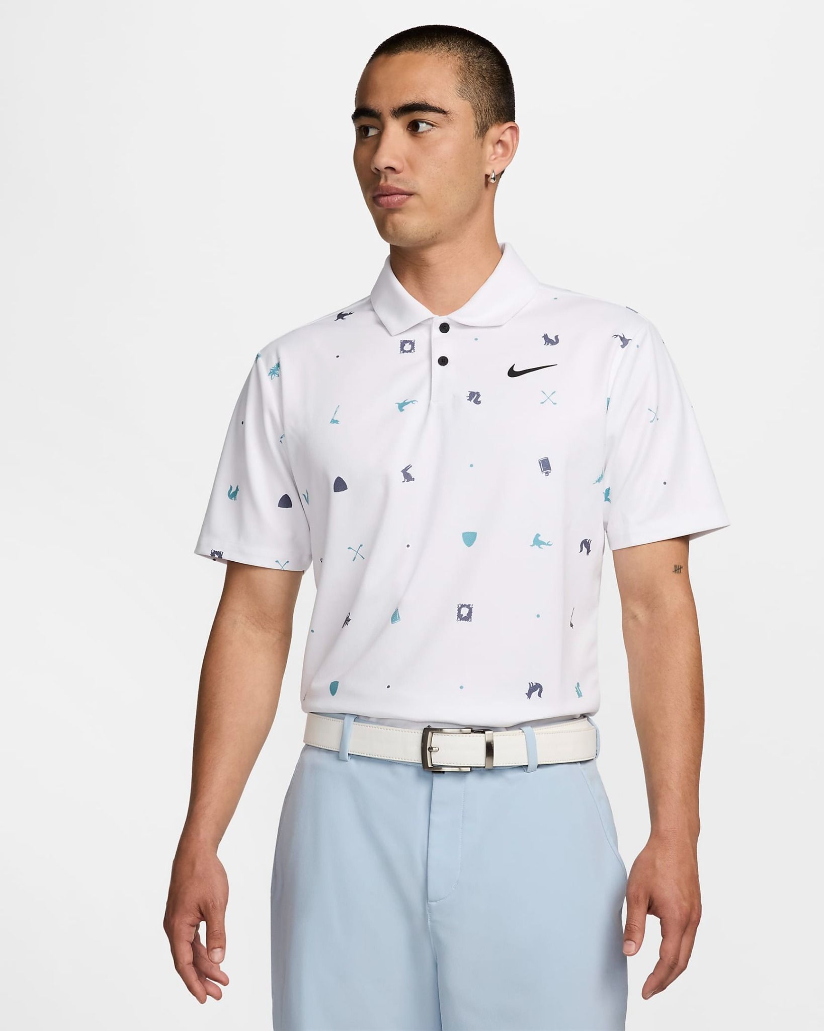 Nike - Áo polo thể thao Nam Nike Tour Men's Dri-FIT Golf Polo