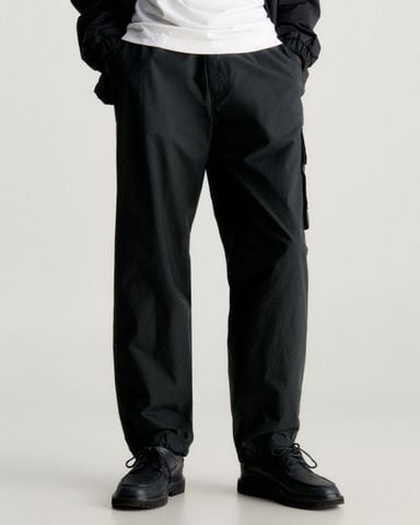 Calvin Klein - Quần dài nam Cotton Poplin Utility Trousers
