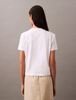 Calvin Klein - Áo thun thời trang CK nữ Flocked Logo Crewneck Tee