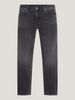 Tommy Hilfiger - Quần jeans nam Denton Fitted Straight Faded Black Jeans